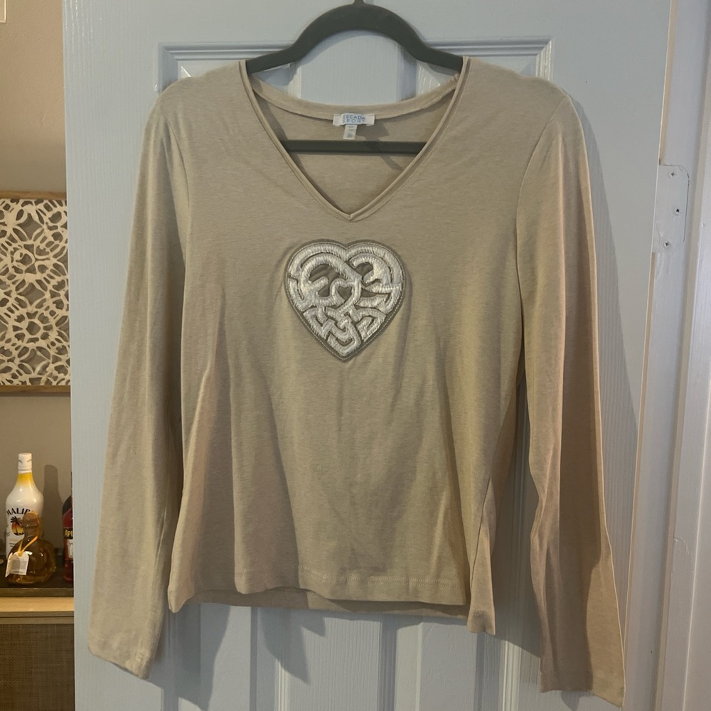 Tan Escada Shirt